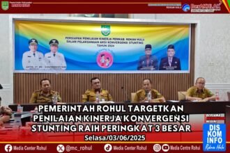 Pemkab Rohul Targetkan Penilaian Kinerja Konvergensi Stunting Raih Peringkat 3 Besar